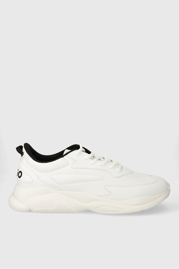 ΑΝΔΡΙΚΑ ΠΑΠΟΥΤΣΙΑ SNEAKERS HUGO - 101 ΛΕΥΚΟ